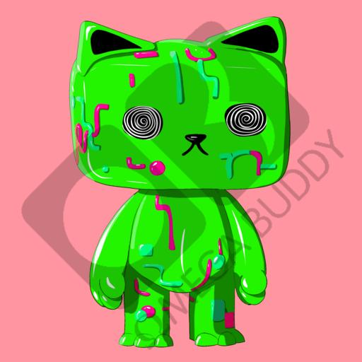 Sqitten TOXIC GREEN - The First Litter