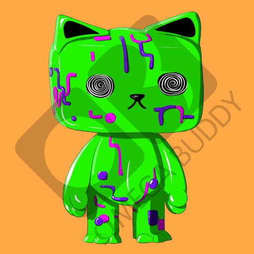 Sqitten TOXIC GREEN - The First Litter